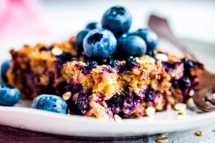 January 2023 Newsletter Featured Recipe: Blueberry Baked Oatmeal